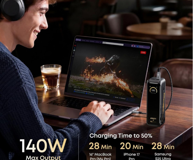 Внешний аккумулятор Anker Prime Power Bank Black Myth: Wukong